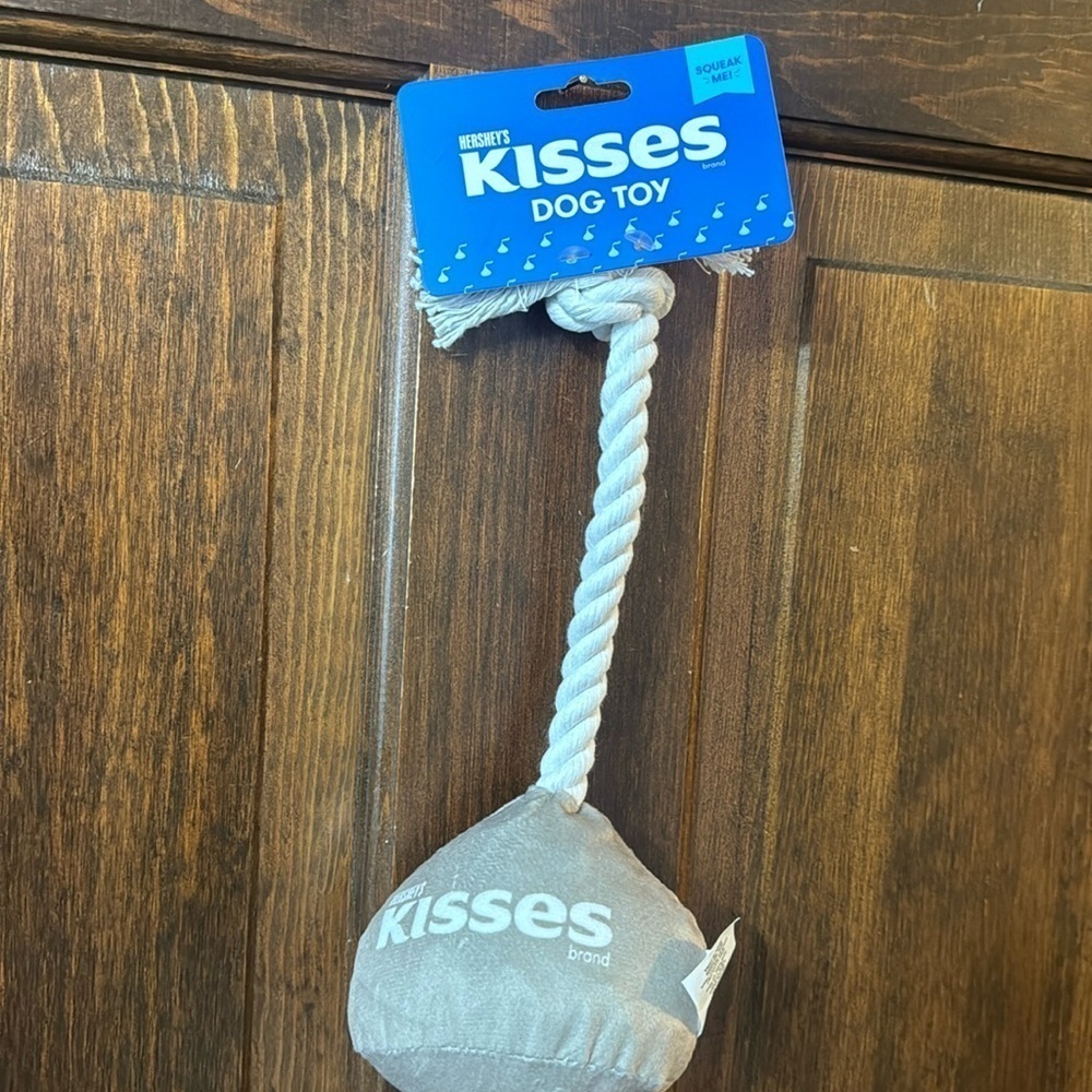Hershey’s Kisses Dog Toy with Braided Rope
